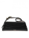 Mini Canolo Leather Belt Bag Black - JIL SANDER - BALAAN 2