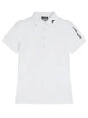 Women's Tour Tech Golf Polo White - J.LINDEBERG - BALAAN 2