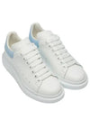 Oversized Low Top Sneakers White Powder Blue - ALEXANDER MCQUEEN - BALAAN 2