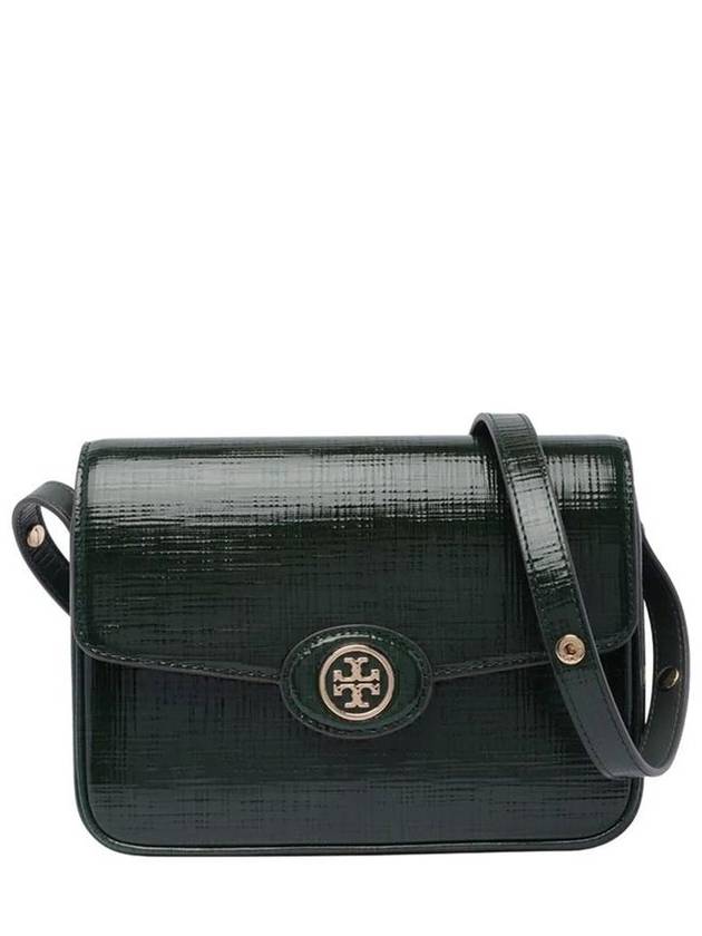 Robinson Spazzolato Convertible Shoulder Bag Green - TORY BURCH - BALAAN 2