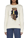 Cotton Bear Knit Top Cream - POLO RALPH LAUREN - BALAAN 3