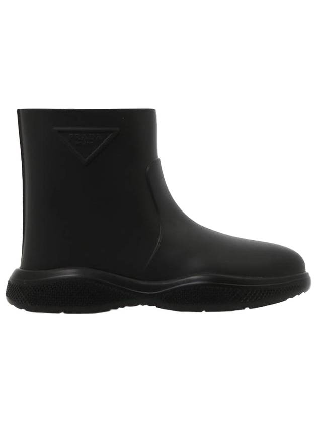 embossed logo ankle boots black - PRADA - BALAAN 1