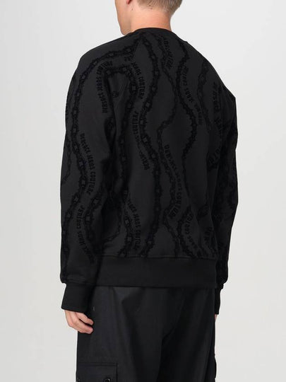 Chain couture relaxed fit sweatshirt - VERSACE - BALAAN 2