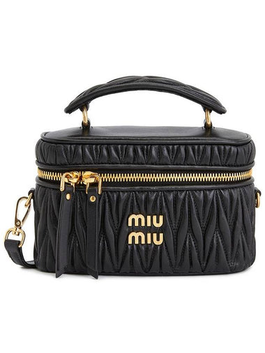 Matelasse Women s Shoulder Bag 5BH230 N88 F0002 OOO 011 - MIU MIU - BALAAN 1