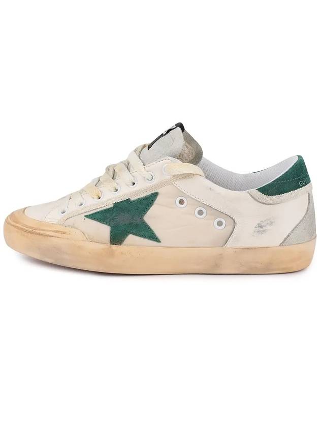 Superstar Low Top Sneakers Green Beige - GOLDEN GOOSE - BALAAN 5