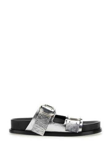 Flat Shoes J15WP0090 P5802042 SILVER - JIL SANDER - BALAAN 1