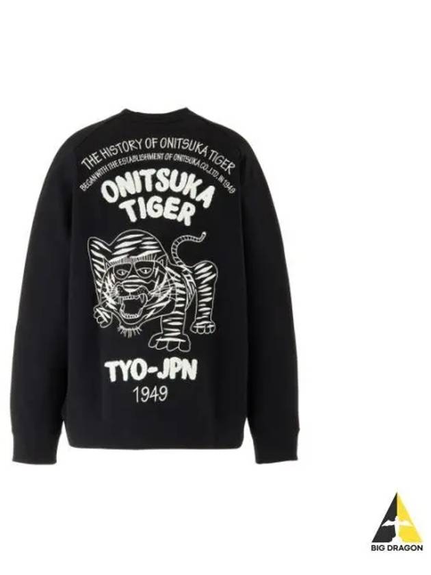 Onitsuka Tiger Embroidery Sweatshirt 2183B165 002 - ONITSUKA TIGER - BALAAN 1