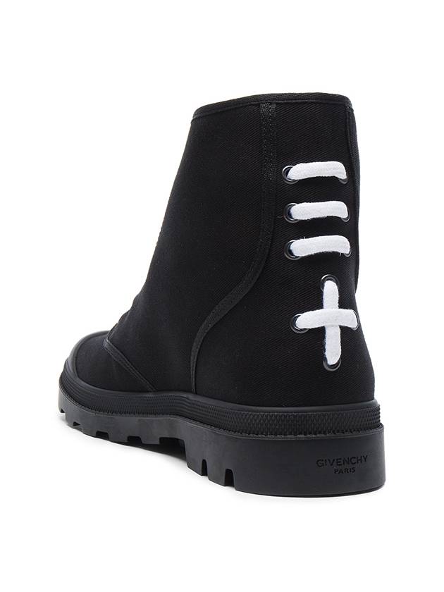 Canvas Star Sneaker Boots - GIVENCHY - BALAAN 6