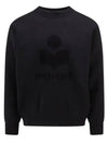 AILYS PU0159FA A3L62E 01BK Logo Sweater - ISABEL MARANT - BALAAN 1