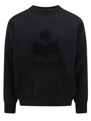 AILYS PU0159FA A3L62E 01BK Logo Sweater - ISABEL MARANT - BALAAN 1