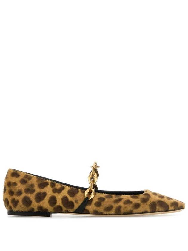 Diamond Tilda Flat Ballerina Natural - JIMMY CHOO - BALAAN 2