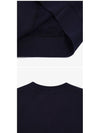 Men's Oly Empire Fox Cotton Sweatshirt Navy - MAISON KITSUNE - BALAAN 5