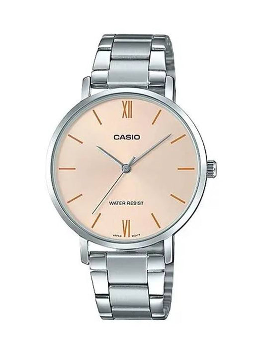 Women Metal Wrist Watch LTPVT01D4B - CASIO - BALAAN 1