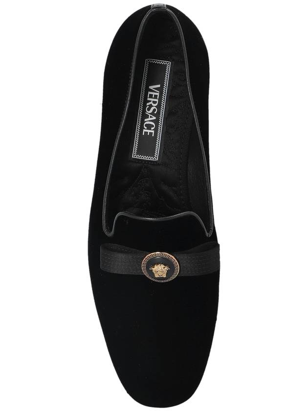 Versace Shoes With Logo, Women's, Black - VERSACE - BALAAN 6