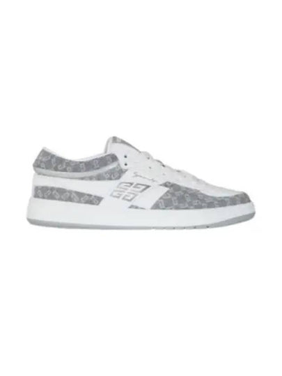 G Move Panel Leather Low Top Sneakers Grey - GIVENCHY - BALAAN 2