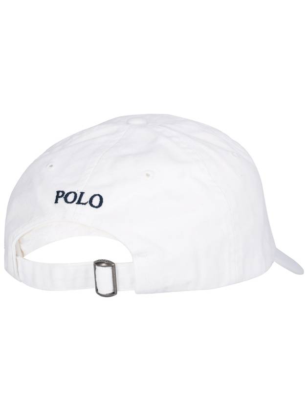 Embroidered Pony Ball Cap White - POLO RALPH LAUREN - BALAAN 3