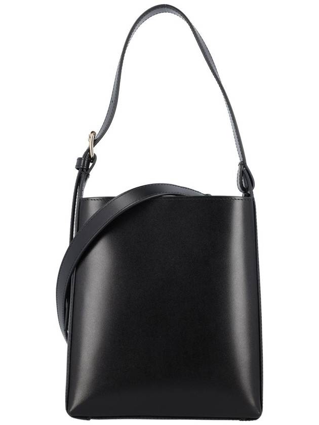 Virginie Leather Small Shoulder Bag Black - A.P.C. - BALAAN 2