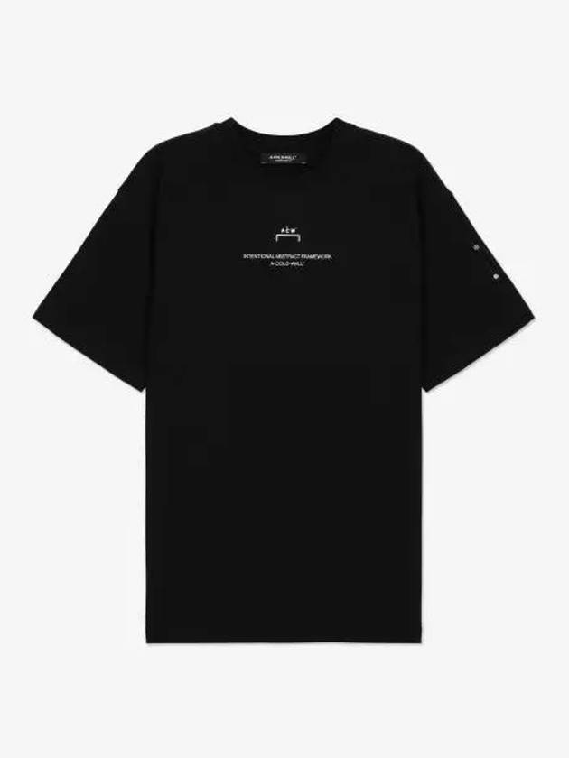 A COLD WALL Brutalist SS T Shirt Black ACWMTS103BLACK - A-COLD-WALL - BALAAN 1