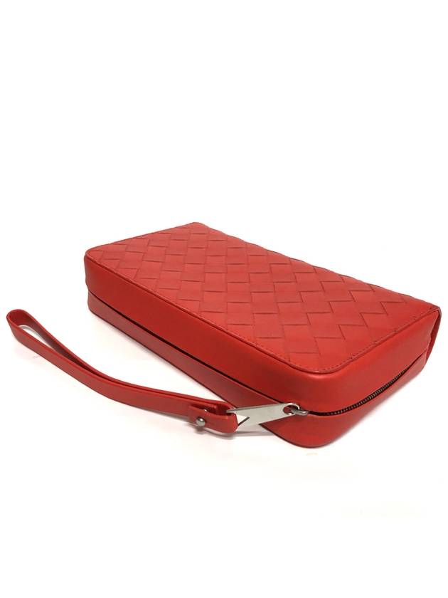 Intrecciato Long Wallet Red - BOTTEGA VENETA - BALAAN 9