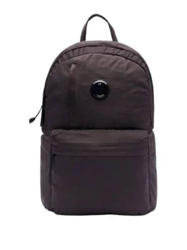 Lens Detail Nylon B Backpack Dark Purple - CP COMPANY - BALAAN 2