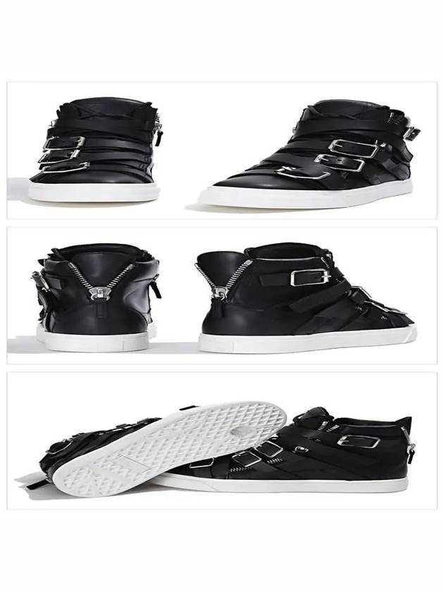 Giuseppe Gianotti RW4085 NERO JETI Multi Buckle High Tops - GIUSEPPE ZANOTTI - BALAAN 4