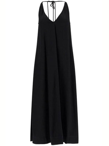 maxi dress with t-strap belt - TOTEME - BALAAN 1