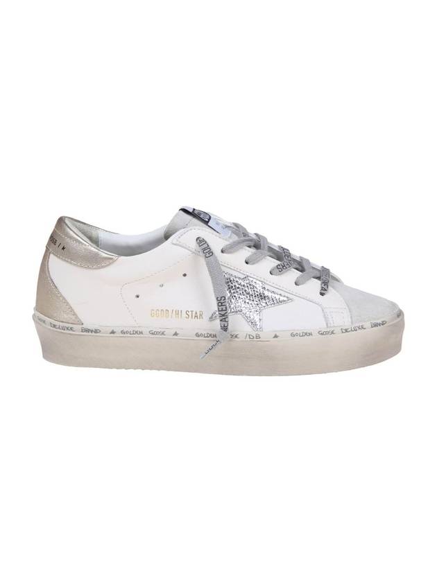 Women's High Star Gold Tab Low Top Sneakers White - GOLDEN GOOSE - BALAAN 1