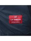 Shell Goggles Down Hooded Jacket Navy - CP COMPANY - BALAAN 10