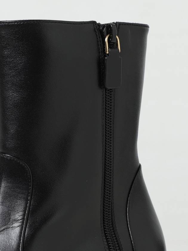 60 Zipper Leather Mid Boots Black - STUART WEITZMAN - BALAAN 5