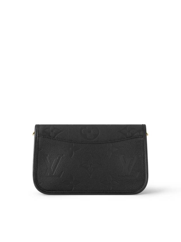 Diane Monogram Leather Shoulder Bag Black - LOUIS VUITTON - BALAAN 9