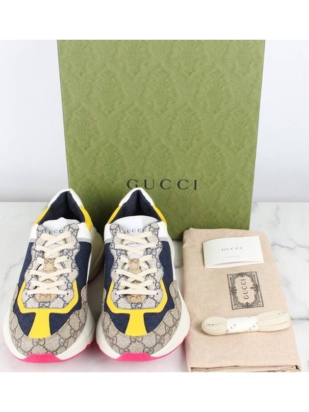 Chunky sole Rhyton sneakers 8 5 275 - GUCCI - BALAAN 2