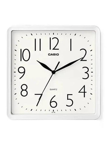 IQ 06 7DF Square Classic Analog Wall Clock - CASIO - BALAAN 1