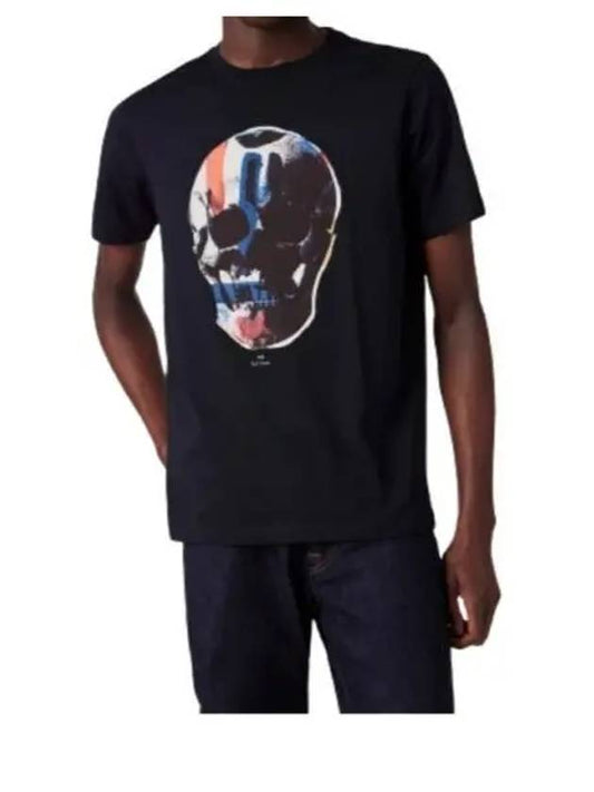 REG FIT T SHIRT SKULL M2R 011R NP4685 49 Printing - PAUL SMITH - BALAAN 2