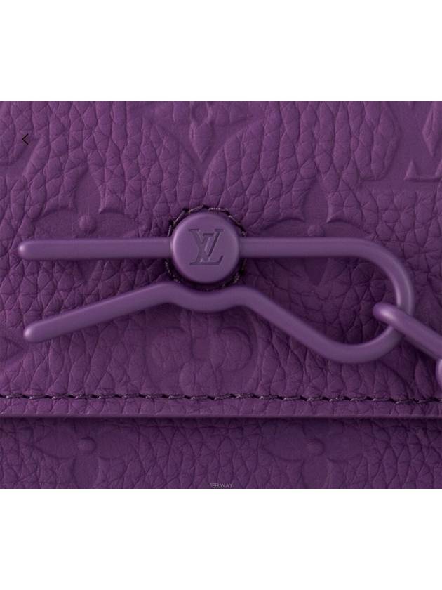 Steamer Wearable Long Wallet Purple - LOUIS VUITTON - BALAAN 4