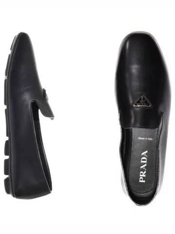 triangle logo loafers men - PRADA - BALAAN 1