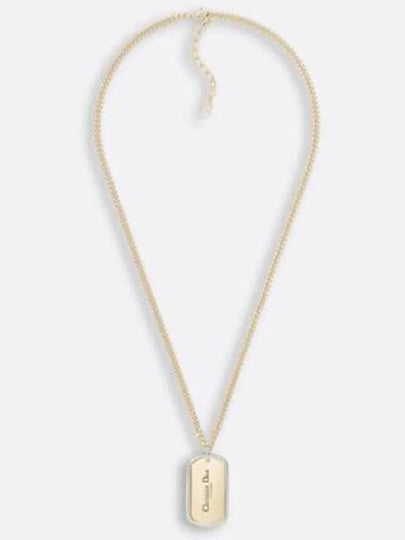 Chain Logo Necklaces Gold - DIOR - BALAAN 2