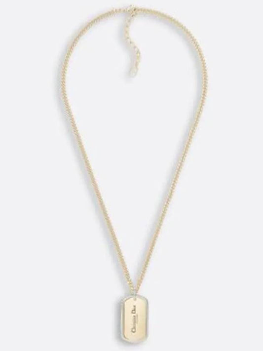 Chain Logo Necklaces Gold - DIOR - BALAAN 2