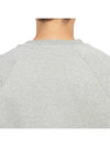 Shaun Tartan Check Logo Sweatshirt Heather Grey - A.P.C. - BALAAN 10