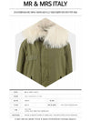 Mr and Mrs Fur 19FW 192PK1001S C2 1000 Raccoon Fur Army Parka Khaki Women's Jumper TR - MR & MRS ITALY - BALAAN 2