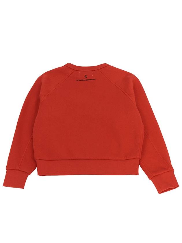 Kids brushed sweatshirt F24023 185 FT - THE ANIMALS OBSERVATORY - BALAAN 2