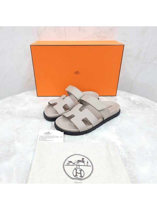 Lux You New Product 36 Chypre Sandal Slippers - HERMES - BALAAN 6