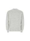 Flower Logo Print Comfort Sweatshirt Light Gray - MAISON KITSUNE - BALAAN 3