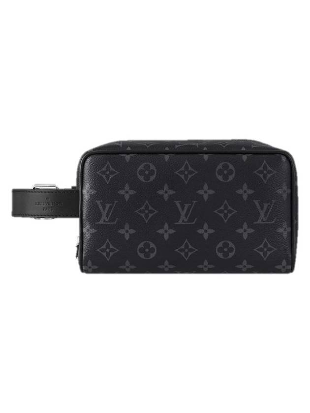 Trousse Toilette Locker Dopp Kit Monogram Eclipse Pouch Bag Black - LOUIS VUITTON - BALAAN 2