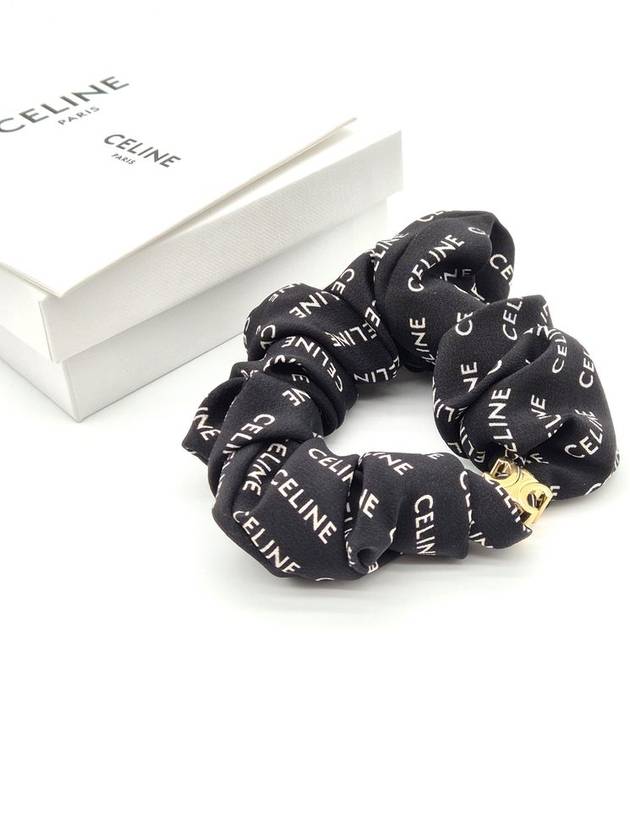 Rayure Bracelet Slik Scrunchy Gold Black - CELINE - BALAAN 2