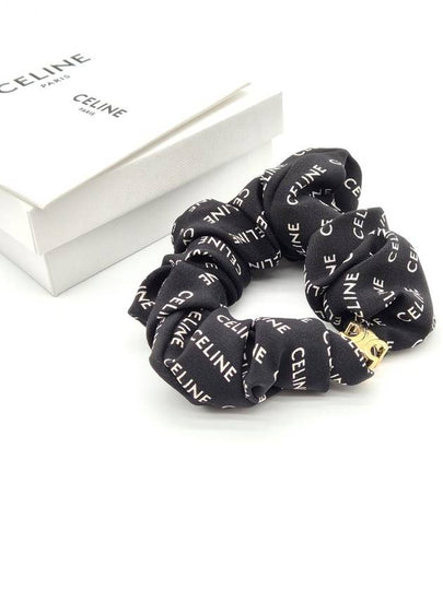 Rayure Bracelet Slik Scrunchy Gold Black - CELINE - BALAAN 2