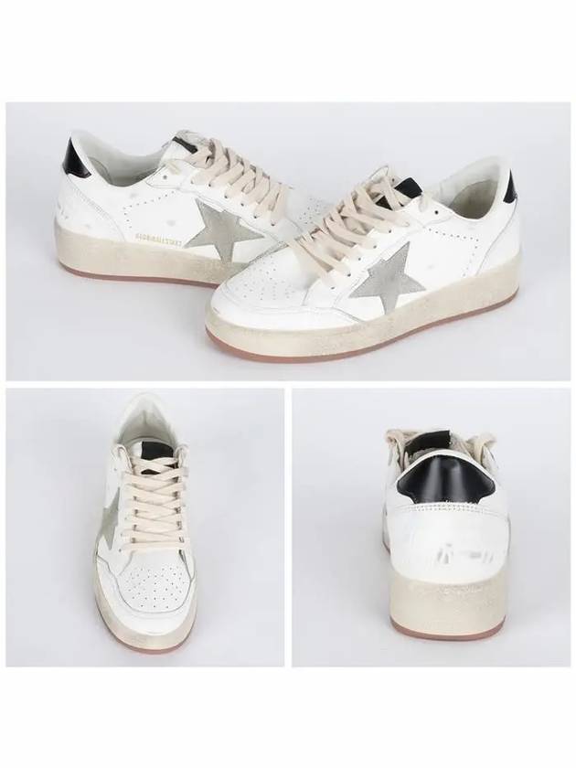 Ball Star Low Top Sneakers White Black - GOLDEN GOOSE - BALAAN 3