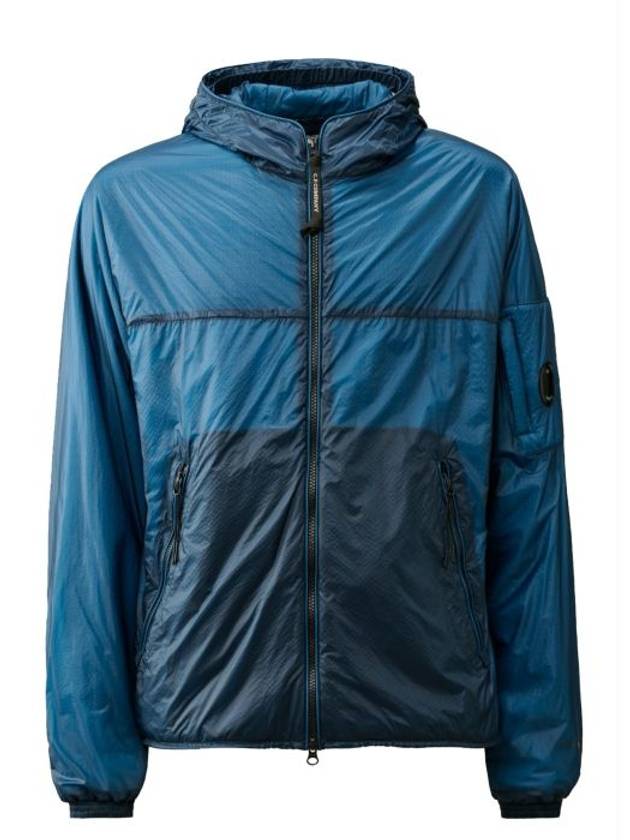 Nada Shell Hooded Jacket Blue - CP COMPANY - BALAAN 2