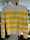 Women s Striped Alpaca Wool Knit Yellow WPAAXF23100AAD - A.P.C. - BALAAN 5