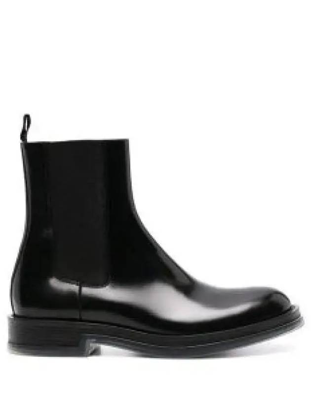 Float Transparent Sole Chelsea Boots Black - ALEXANDER MCQUEEN - BALAAN 2