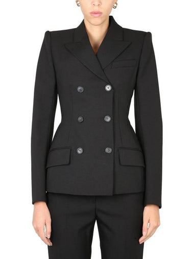 Max Mara Double-Breasted Jacket - MAX MARA - BALAAN 1